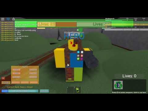 Showcasing The Hero N Shark Roblox Noobs Vs Zombies - roblox noob vs zombies realish