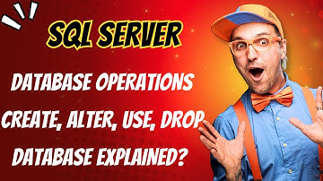 SQL Database Commands | Learn How to Create, Alter, Use & Drop a Database