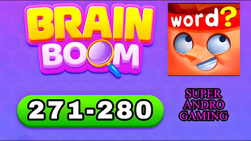Brain Boom Word Brain Games 271 272 273 274 275 276 277 278 279 280