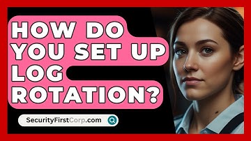 How Do You Set Up Log Rotation? - SecurityFirstCorp.com