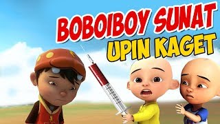 Boboiboy Sunat , upin ipin kaget ! GTA Lucu