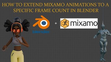 How to Extend Mixamo Animations to a Specific Frame Count in Blender