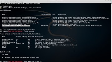Exploiting ms17_010 with Metasploit
