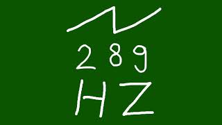 289 hz saw