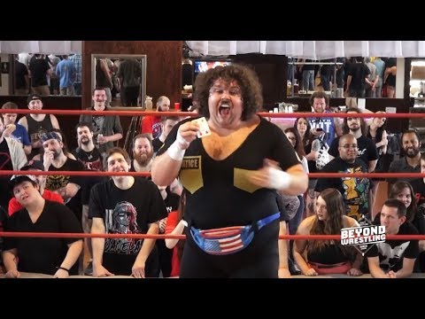 Jarek 1:20 vs. Dick Justice [Magician vs. Cop – Beyond Wrestling]