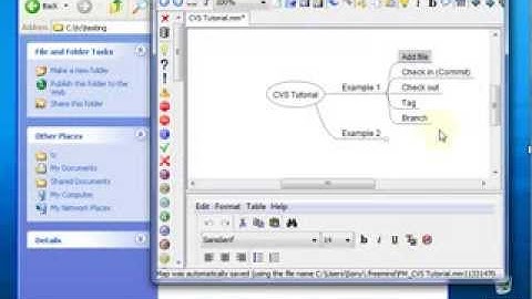 CVS Tutorial 3 Add file