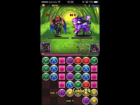 【パズドラ版コラボ】【同時再生】零空間4 BGM【ロックマンX５】 & 狂気の瞳 BGM【東方永夜抄】／ BOSS戦（仮） BGM【ロックマンX５】より