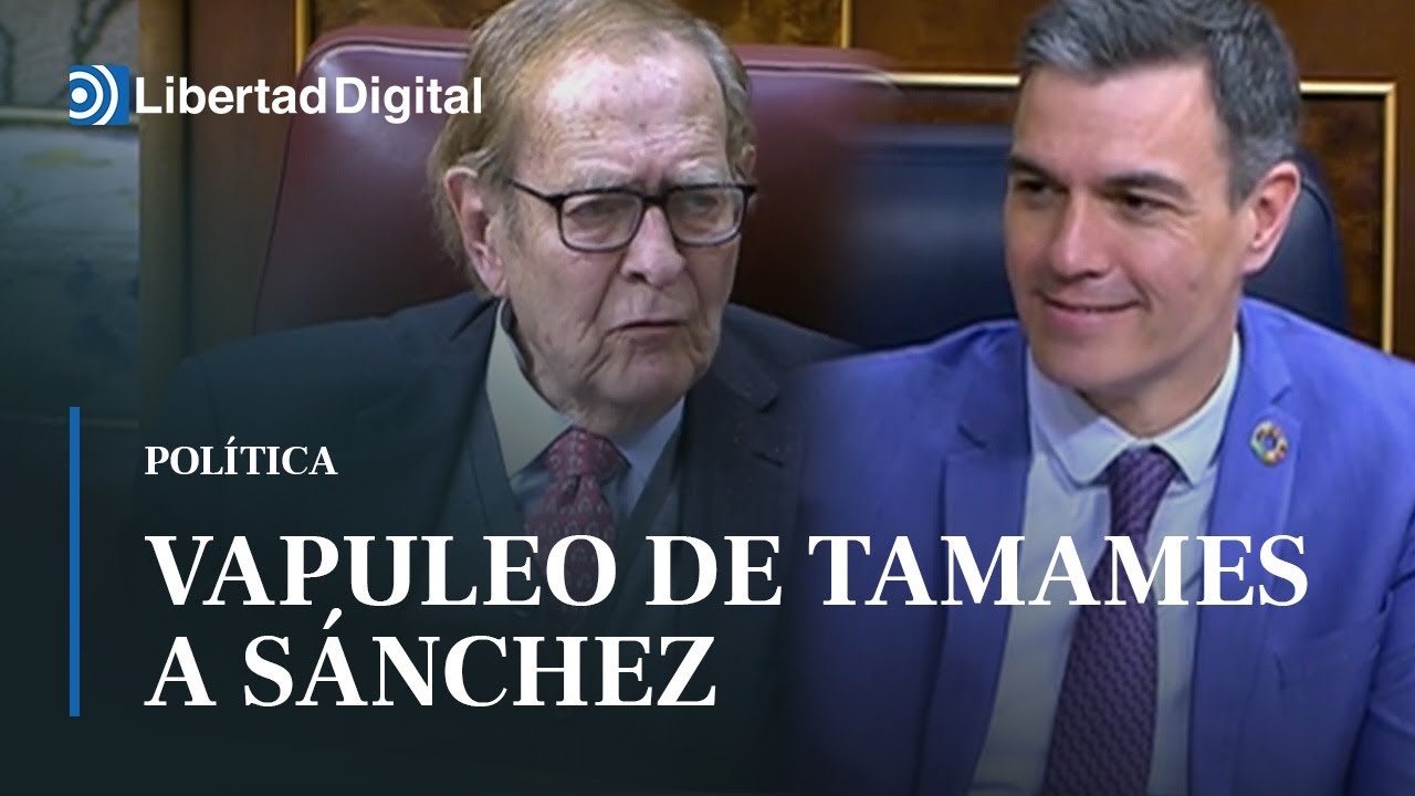 Vapuleo de Tamames a Sánchez: Blas Piñar, Largo Caballero y los 