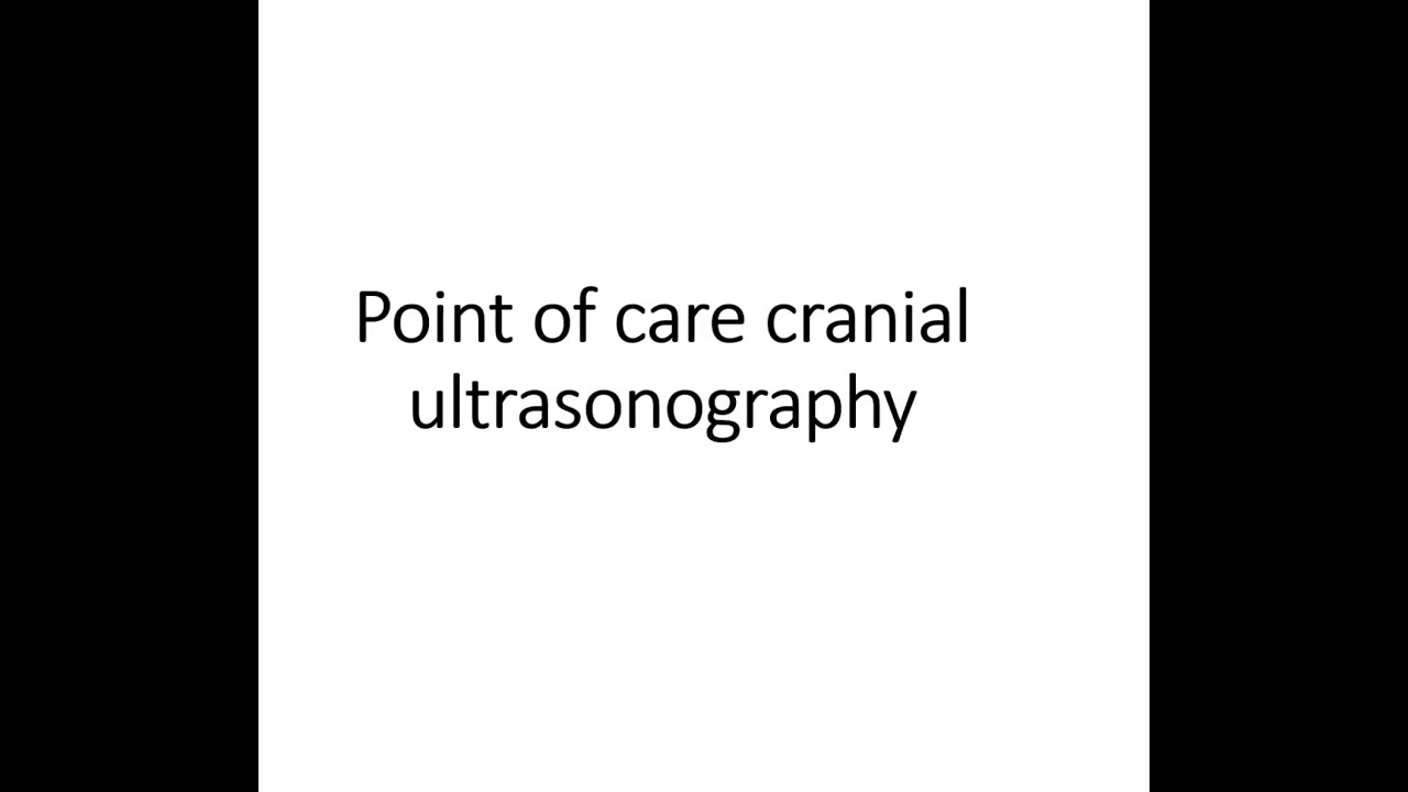 Cranial ultrasound