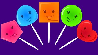 Five Little Lollipops | Nursery Rhymes For Kids And Children