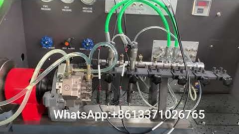 CR708 Common Rail Injector Testing
