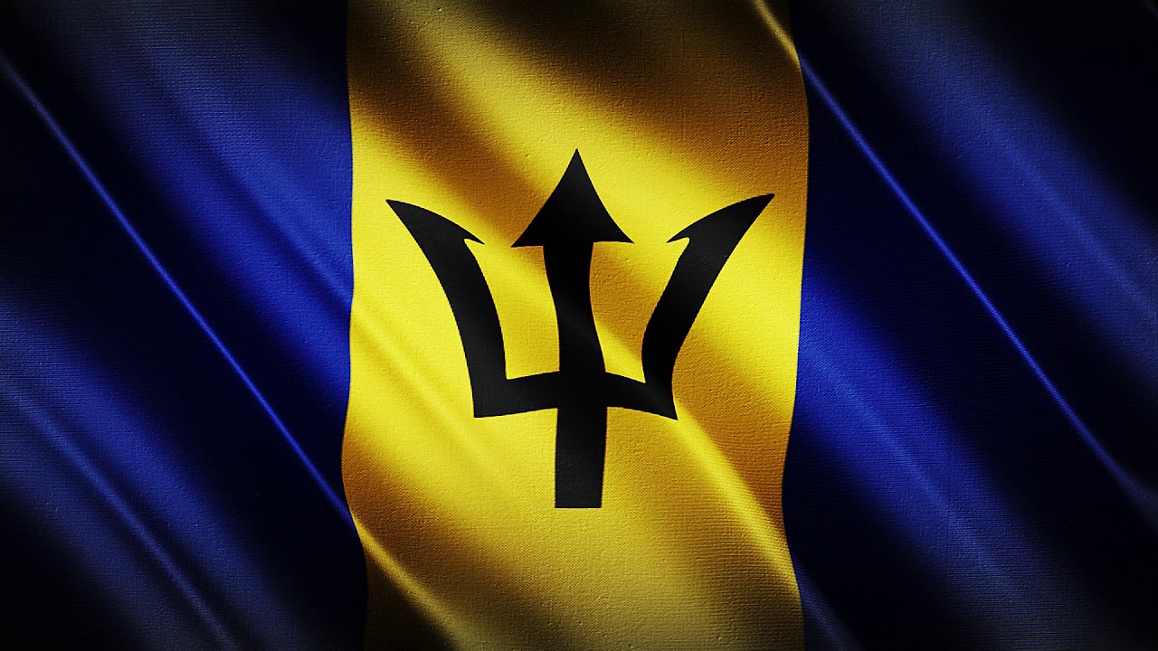 Барбадос флаг. Флаг Барбадоса. Флаг оф бэрбэдос. Барбадос флаг фото. Трезубец Барбадос.