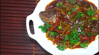 ? Crispy Fried Fish - Fried Fish Sweet n Spicy Sauce - Whole Fried Tilapia - Asian Fried Fish