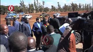 H.E Mnangagwa has inspected the Presidential villas and conducted an aerial assessment of roads