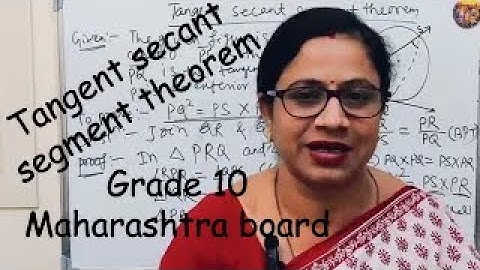 Tangent-Secant-Segment Theorem With Application I Circles I Grade 10 I  Problem Set 3 I Nextgen math