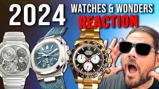 WHAT I THINK OF WATCHES & WONDERS 2024 - NEW ROLEX, PATEK & MORE!! (REACTION)