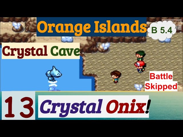 Pink Pokemon & Crystal Onix 🥰  Pokemon Orange Islands GBA Ep 04 Gameplay  In Hindi 