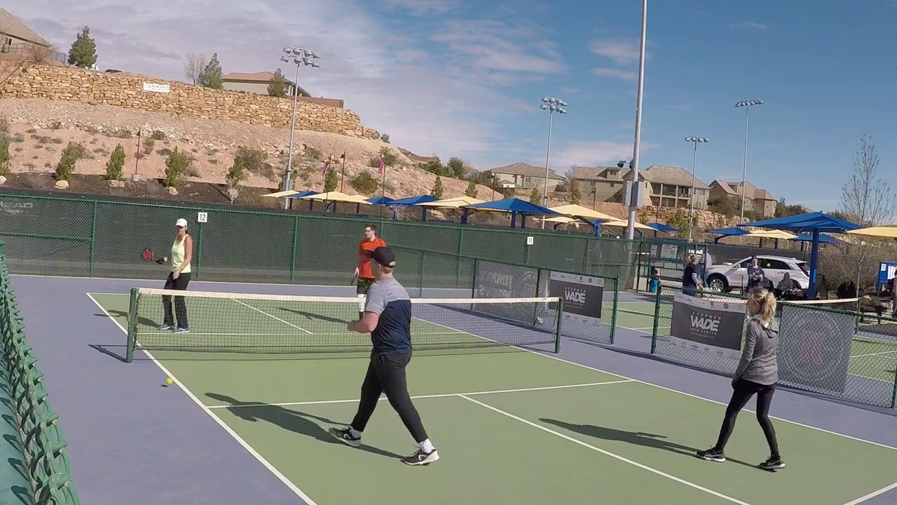 Rock and Roll Triples Pickleball Tournament in St. Utah YouTube