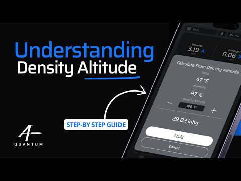 Understanding Density Altitude in AB Quantum™