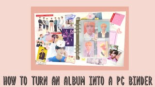 DIY ✨ Old Album into PC Binder!