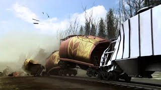 Hinton Train Collision - Animation screenshot 5