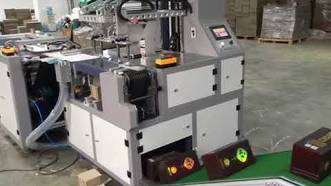 Automatic wine box making machine: Chinese wine box production line