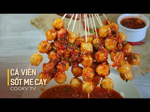 Video: Cá Viên Chiên Sốt Chua Cay