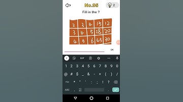 Brain out level 95 fill in the ?