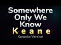 SOMEWHERE ONLY WE KNOW -  Keane (HQ KARAOKE VERSION with lyrics)