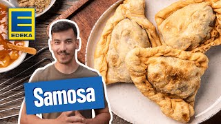 Samosa | indische Teigtaschen mit veganer Füllung