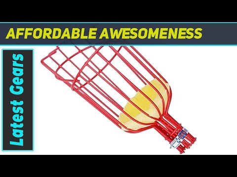 Outdoor Basket Fruit Picker Head Best Metal Fruit Catcher for Easy Harvesting