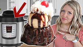 Do you love our dump and go recipes? this dessert is so easy to make,
dump, mix cook it right in your instant pot! lava cake cooked on the
ou...