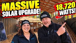 We went ALL IN on Solar! 18,720 Watts and Still Growing!