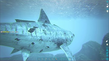 Ark Survival Evolved (2) Megalodon Taming and Leveling!