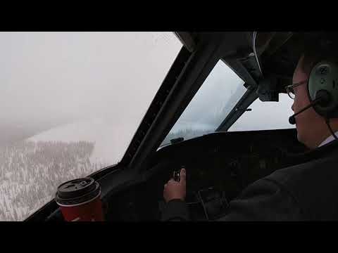 LPV approach to gravel runway.