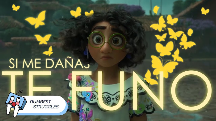 Si Me Dañas, Te Funo (Parodia de No se habla de Bruno De "Encanto") - Video Lyric