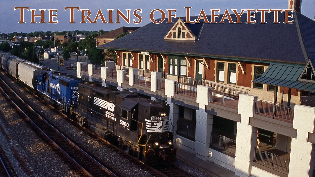 The Trains of Lafayette YouTube