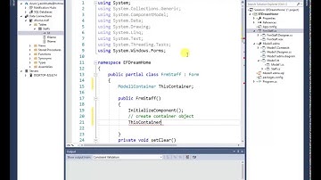 Visual Studio 2017 : Entity framework using C# Part Two