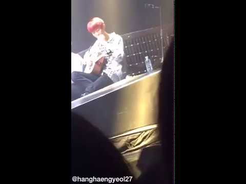 160723 찬열 acoustic medley FOCUS 유성우 + 시선 둘, 시선 하나