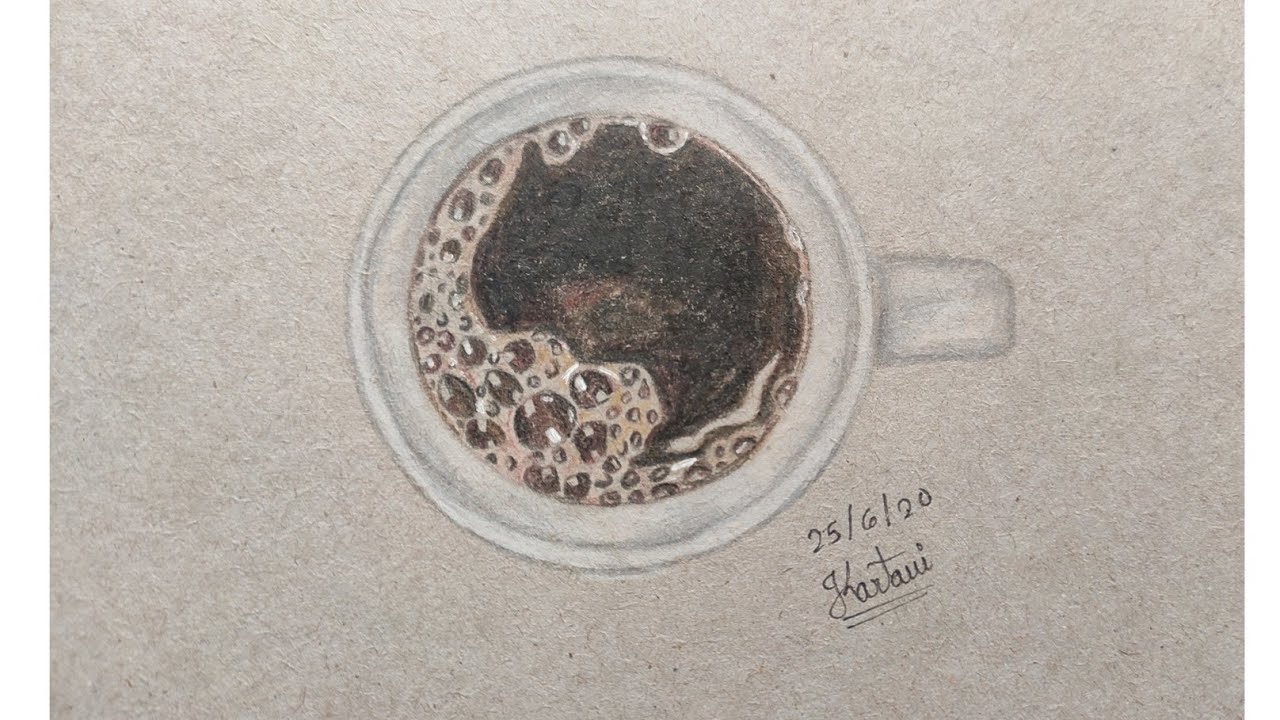 Coffee Drawing Pencil Colour Cup Of Coffee Pencil Colour Painting coffee-drawing-pencil-colour-cup-of-coffee-pencil-colour-painting
