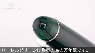 PLATINUM 万年筆 #3776 センチュリー ロジウムフィニッシュ ローレル
