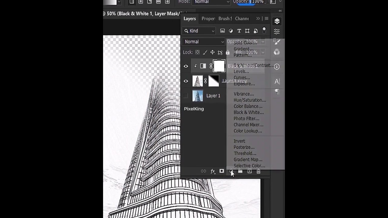 how to make poster sketch effect easily using find edge in photoshop 2024 #phoshop #designing