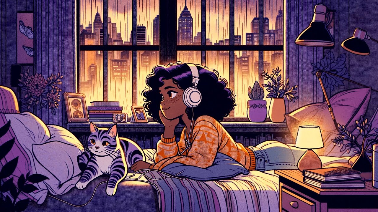 Chill Lofi Beats to Relax/Study To - Cozy Vibes 🌙✨