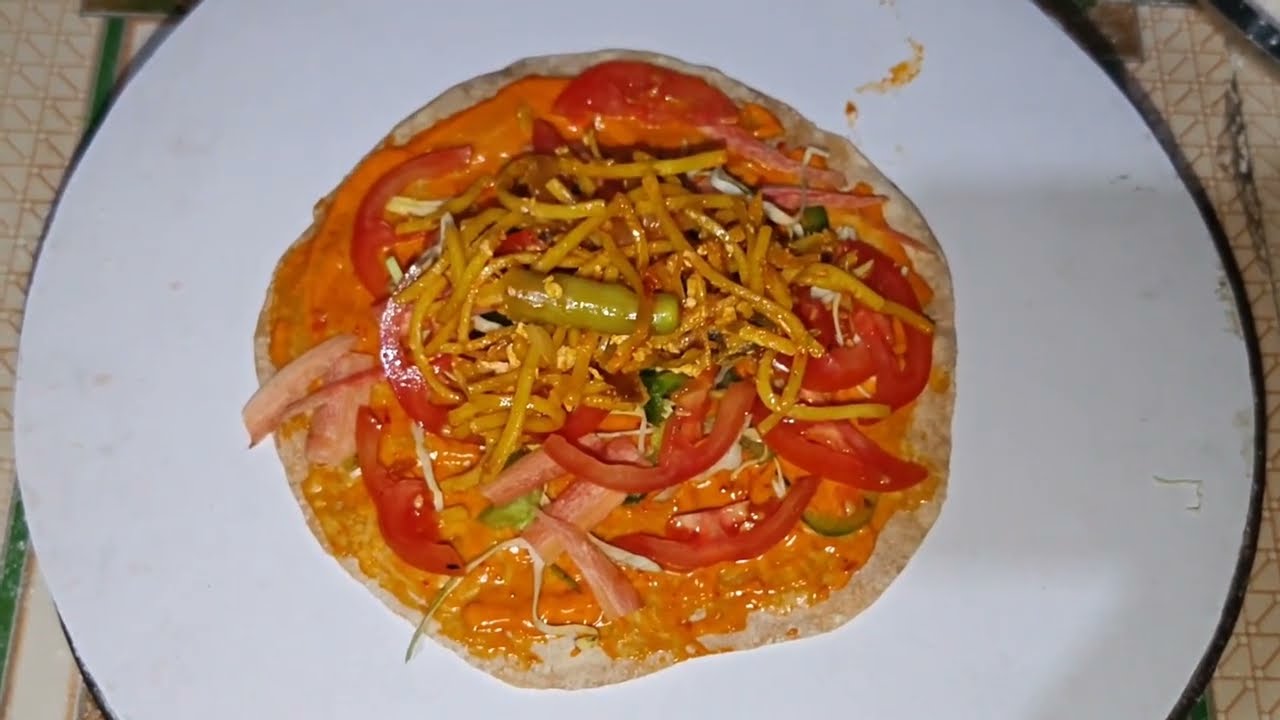 मी बनवली चपाती ची frankie