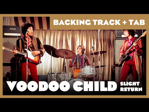 Voodoo Child (Slight Return) - Backing Track (No Guitar)  - Guitar Tab
