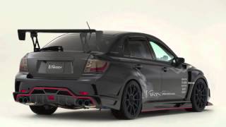 Varis Ultimate Rear Bumper for GVB Subaru WRX STi [VASU-159