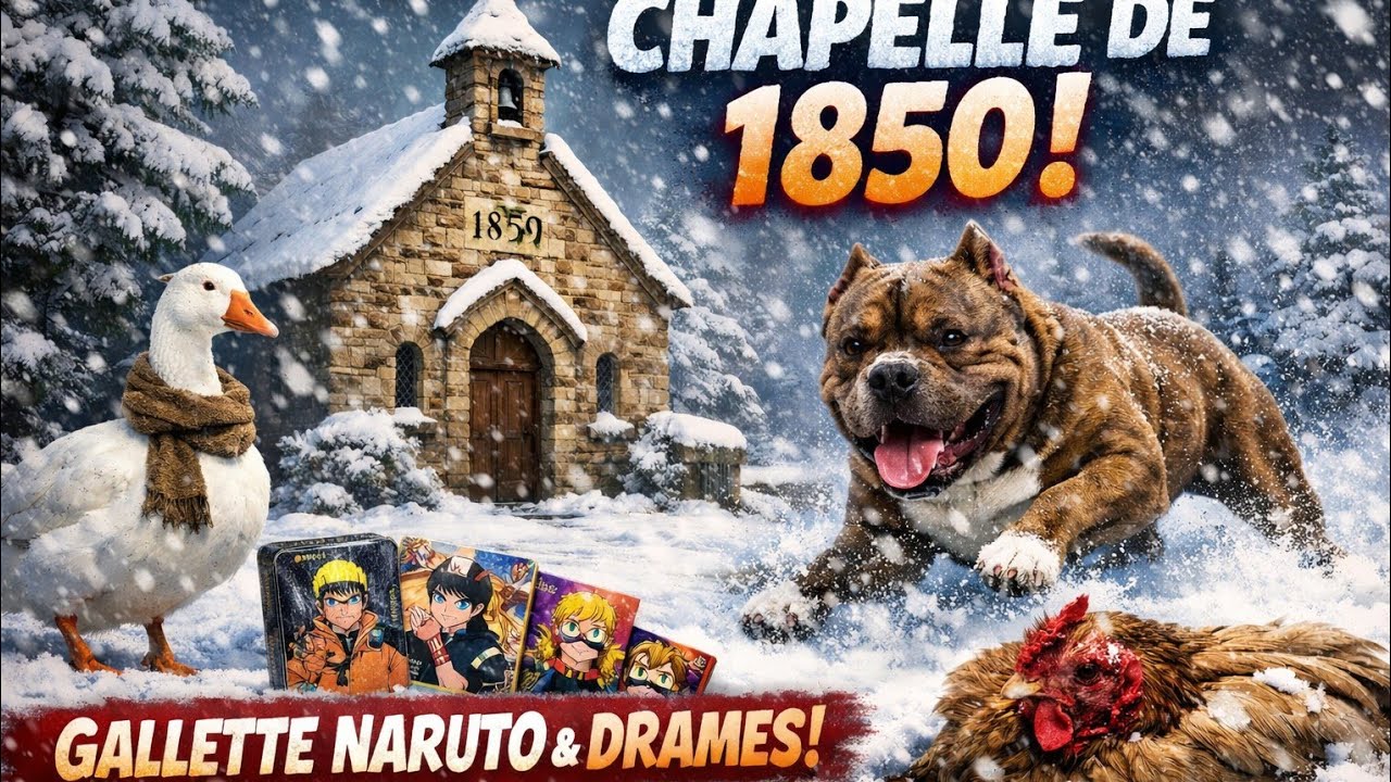 Tempête de neige en Bretagne 