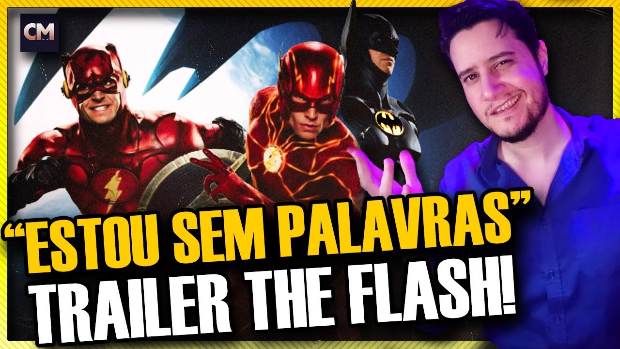 TRAILER THE FLASH | Superando as Expectativas! | React / Reação - YouTube