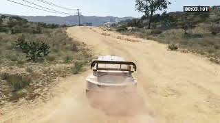 Double Puncture on the start of Power Stage in Rally Mexico screenshot 5