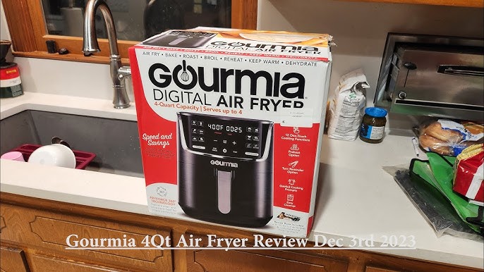 REVIEWING A GOURMIA 4 QT AIR FRYER 
